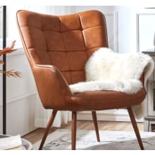 Product image of Aichele Faux Leather Wingback Chair