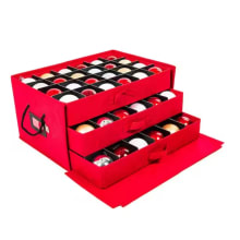 Product image of Santa's Bags 3-drawer Christmas Ornament Storage